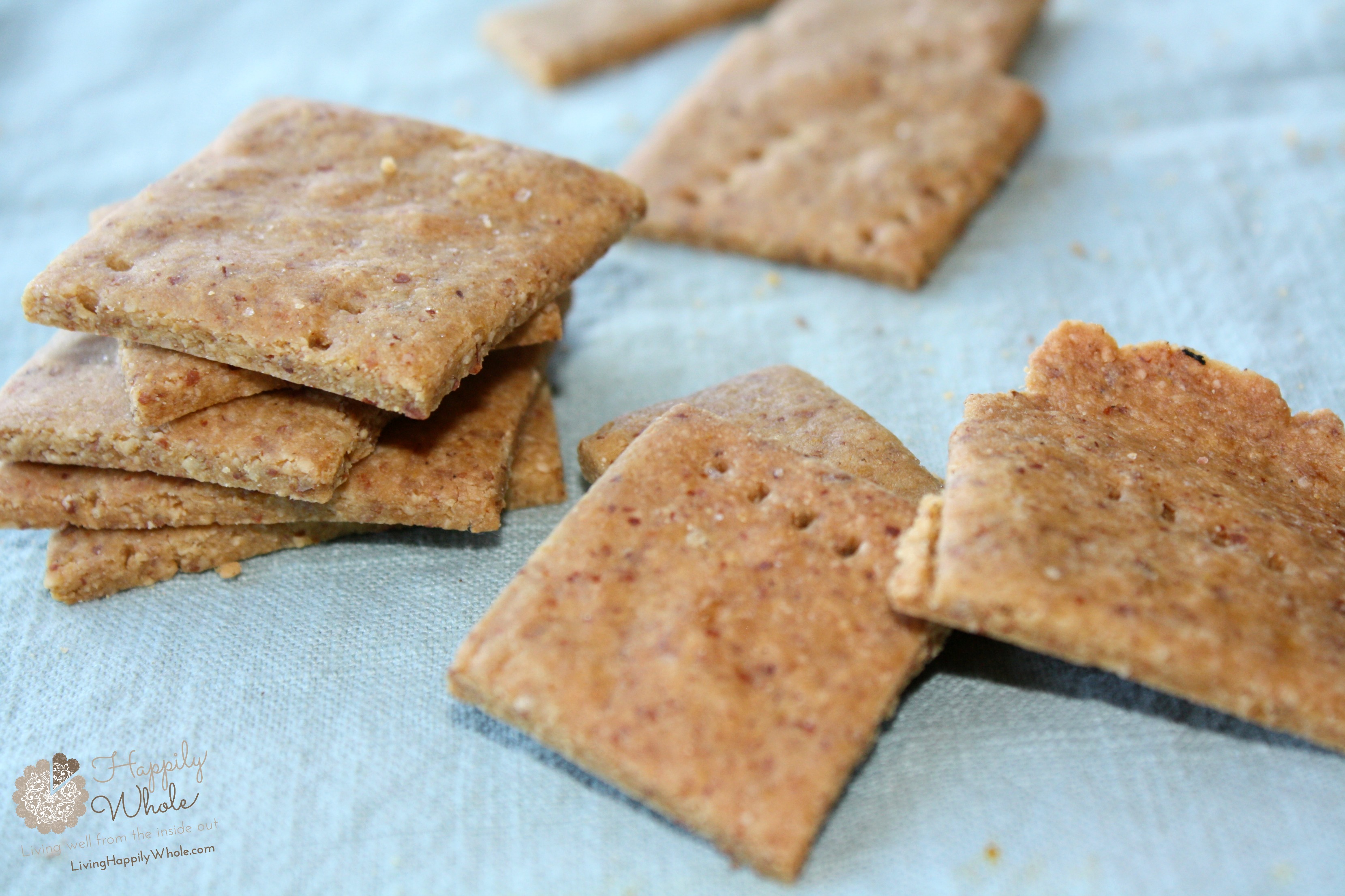 Gluten Free, MultiGrain Crackers Happily Whole